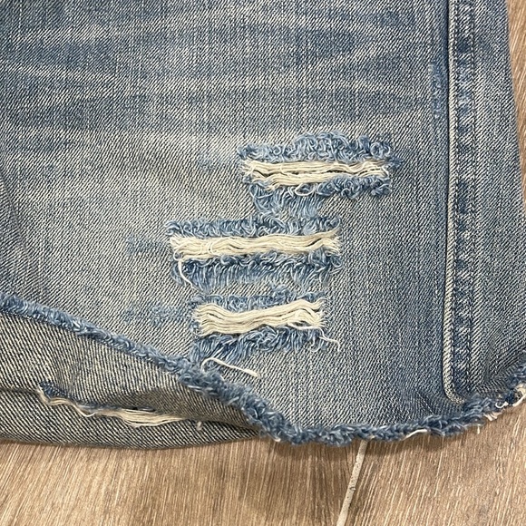 Levi’s Orange Tab Distressed Debim Shorts Size 26 - Picture 5 of 7
